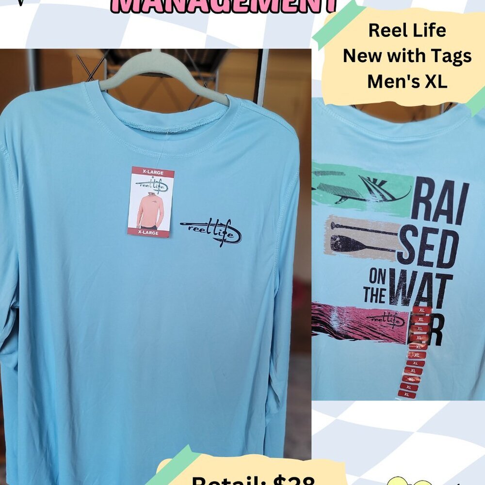 Reel Life Men's Shirt XL